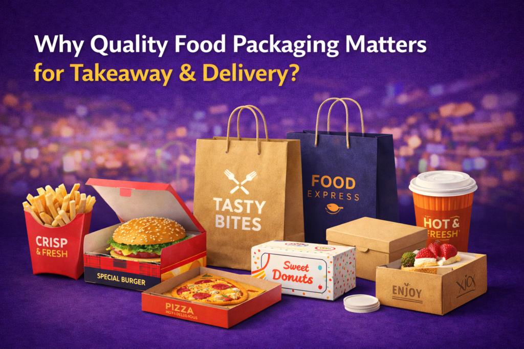 Why Quality Food Packaging Matters for Takeaway & Delivery?
